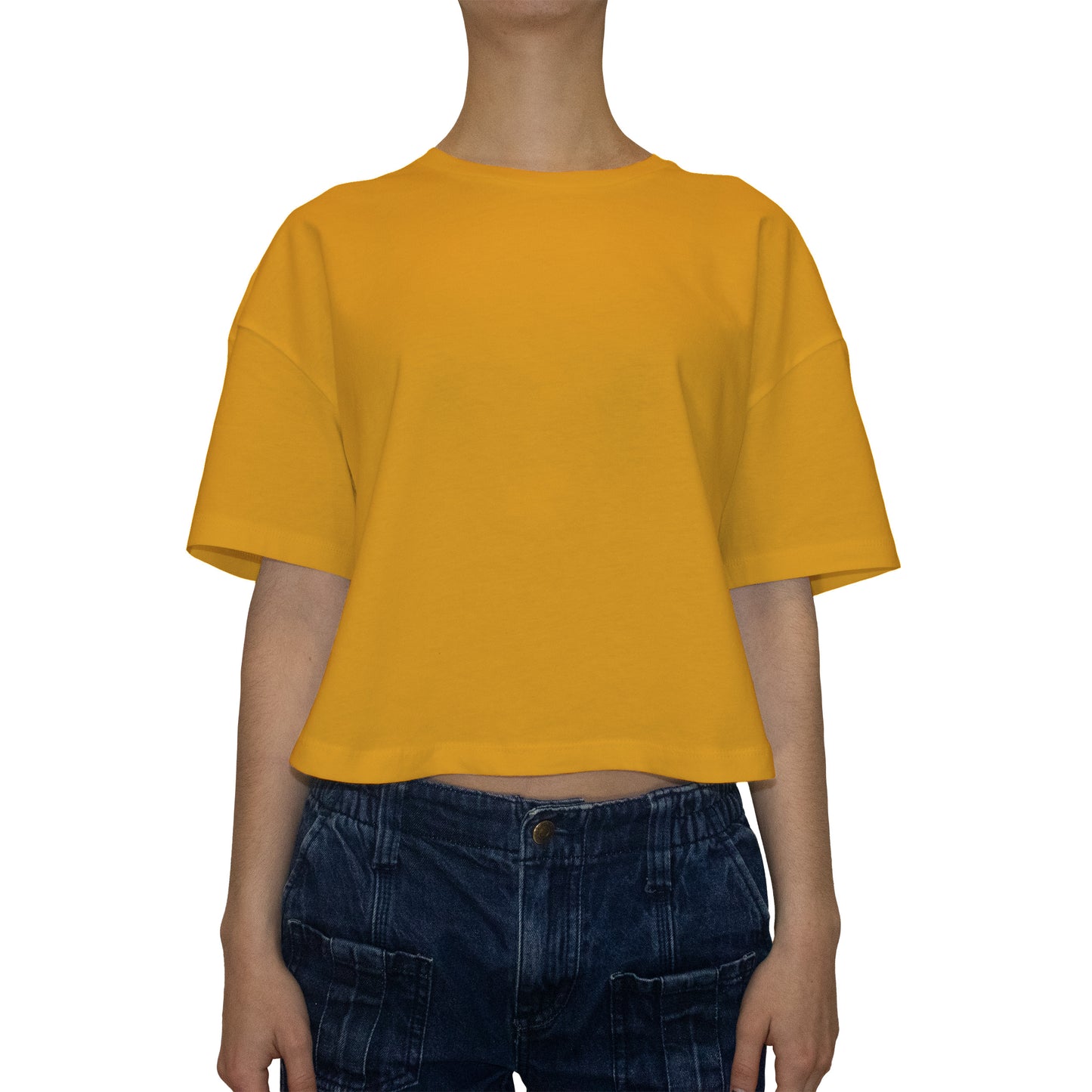 Women's Oversized Cropped T-shirt